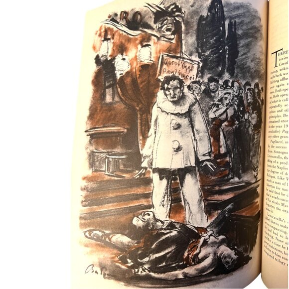 Vtg 1946 "A Treasury of Grand Opera" Songbook Paperback Henry Simon / 403 pages - Picture 16 of 16